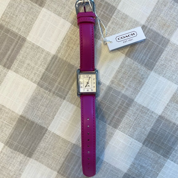 Coach Leather Watch NWT - Picture 6 of 9